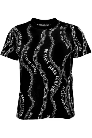 VERSACE T-shirts and Polos Black