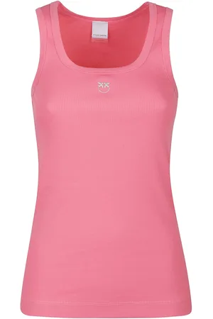 Pinko Calcolatore Tank Top Yellow & Orange
