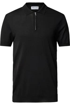 Antony Morato Zipper Polo Black