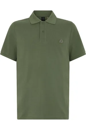 Moose Knuckles Everett Polo Kelp Green