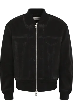 Alexander McQueen Heren Denim Ma1 Bomber