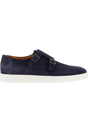 santoni Heren Bankable Loafer Blauw