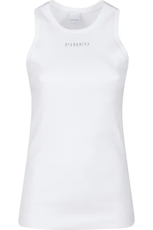 Pinko Distinto Tank Top White
