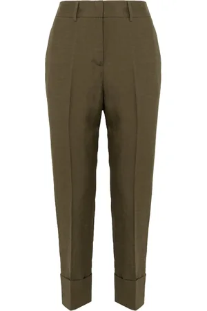 Blugirl Trousers Green Military