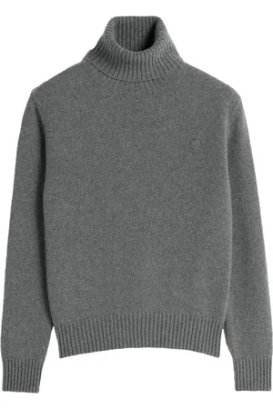 Ami Sweaters Grey Gray