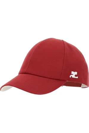 Courrèges Hats Red
