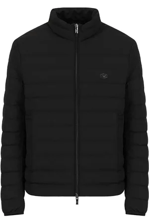 Emporio Armani Essential Black Down Jacket Black