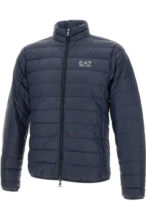 EA7 Coats Blue