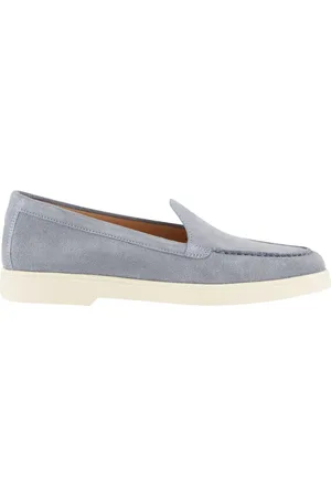 santoni Dames Yalta Loafer Blauw