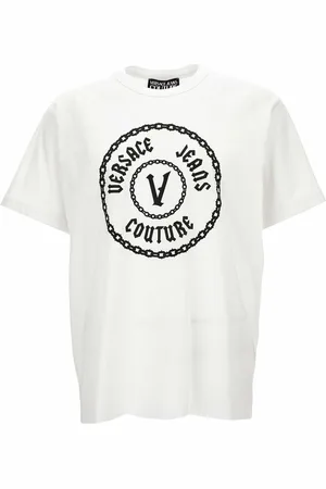 VERSACE T-shirts and Polos White