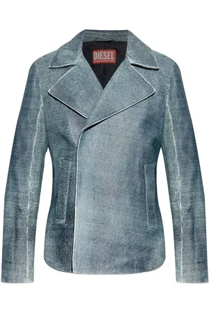 Diesel Jackets Denim Blue