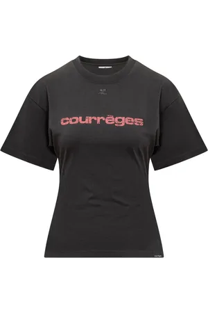 Courrèges T-Shirt Waisted Print