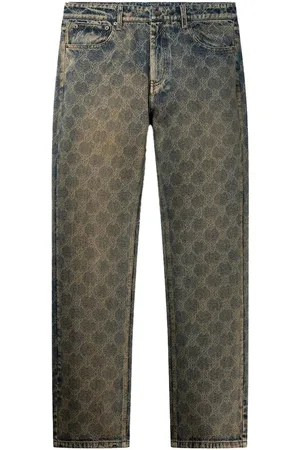 Daily paper Jean delave au laser blue shield