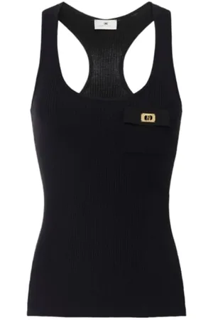 Elisabetta Franchi Top Black