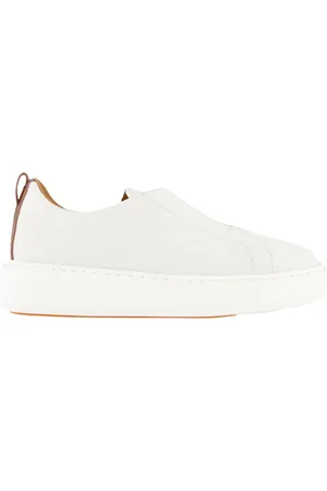 santoni Dames Victory Sneaker Beige