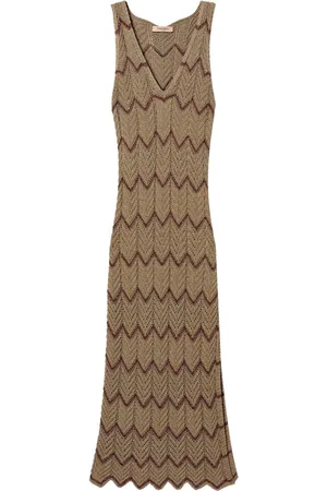 Twin-Set Dresses Brown
