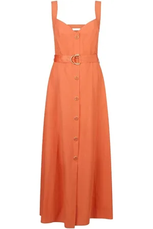 Liu Jo WHITE Dresses Orange