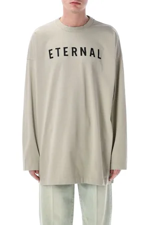 FEAR OF GOD Tshirt Ls Eternal Dove Grey