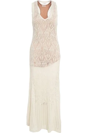 Liu Jo Lace crochet maxi dress