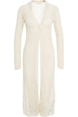 Liu Jo Long lace crochet cardigan