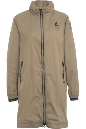 Blauer Raincoat 
