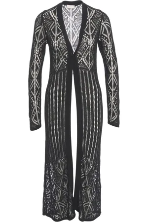 Liu Jo Long lace crochet cardigan