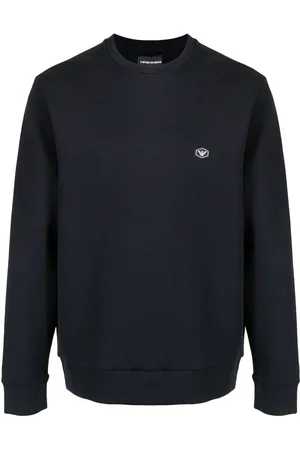 Emporio Armani Sweaters Blue