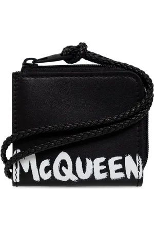 Alexander McQueen Graffiti Logo Wallet