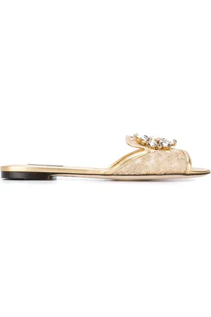 Dolce & Gabbana Sandals Golden