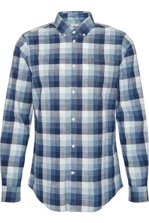 Barbour Shirts Blue