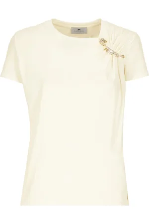 Elisabetta Franchi T-Shirts And Polos Yellow