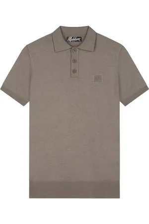 Malelions Men Knitted Patch Polo