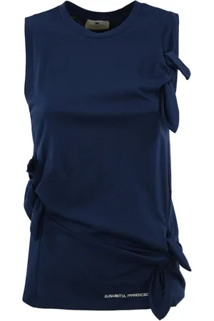 Elisabetta Franchi Top Blue