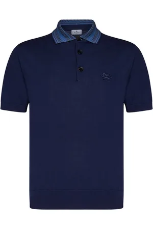 Etro T-shirts and Polos Blue