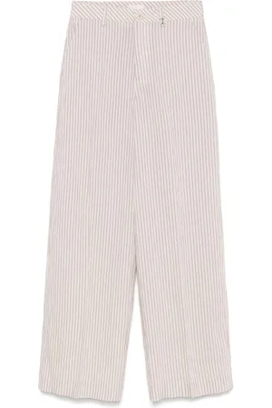 Liu Jo WHITE Trousers Beige