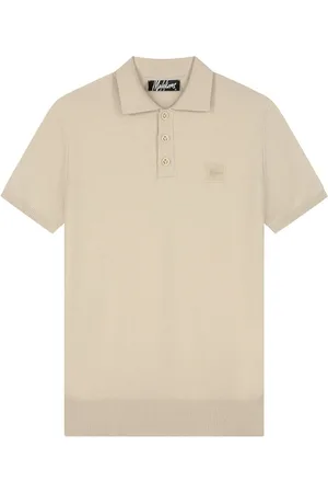 Malelions Men Knitted Patch Polo