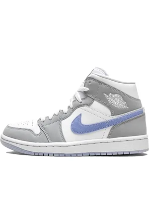 Nike Air Jordan 1 Mid Aluminium Wolf Grey (W)