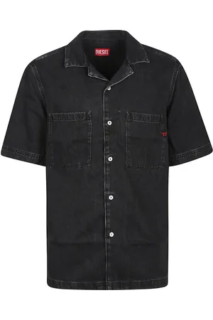 Diesel D-paroshort Short Sleeve Shirt Black
