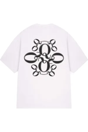 Quotrell Insignia Tee | White/black