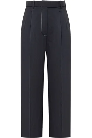 Thom Browne Pantaloni a Vita Alta