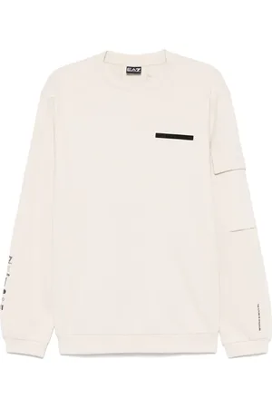 EA7 Sweaters Beige