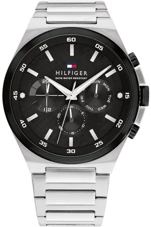 Tommy Hilfiger Horloge TH1792087 Dexter Staal Quartz Chronograaf 46mm