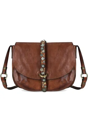 Campomaggi Cefalù Cognac Crossbody Bag Brown