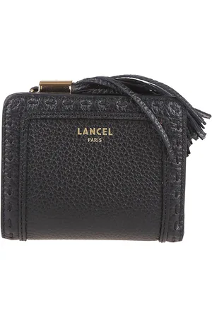 LANCEL Premier Flirt Medium Zipped Compact Wallet Black