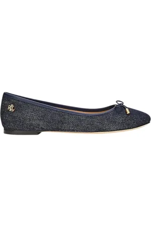 Ralph Lauren Flat Shoes Dark Denim