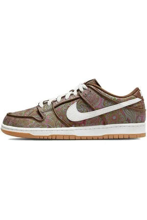 Nike Sb dunk low pro paisley brown