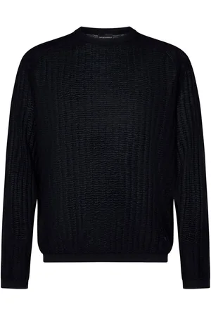 Emporio Armani Sweaters Blue
