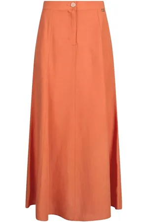 Liu Jo WHITE Skirts Orange