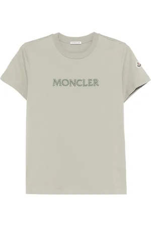 Moncler T-shirts and Polos Green