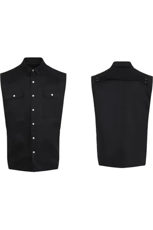 Rick Owens JUMBO SL OUTERSHIRT BLACK